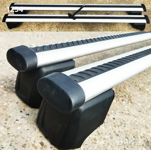 Оригинални алуминиеви напречни греди за AUDI A6 F4 C6 Avant рейки багажник