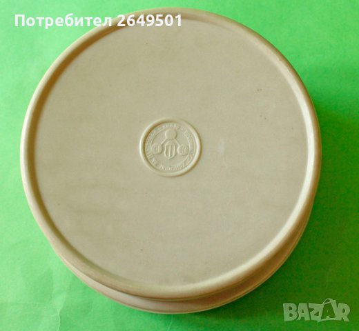 1960те Красива соц. бакелитена кутия с Партийния дом, снимка 2 - Колекции - 36752868