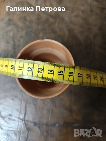 Керамични чашки,саксийки, снимка 6 - Декорация за дома - 51595875