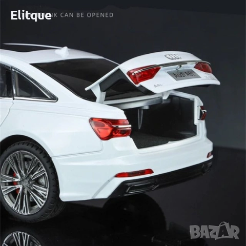 Луксозна метална кола - Модел с реалистични функции, снимка 6 - Коли, камиони, мотори, писти - 52777911