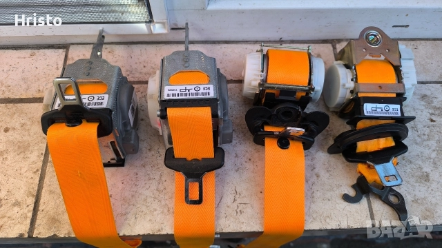 Оранжеви колани за BMW e90