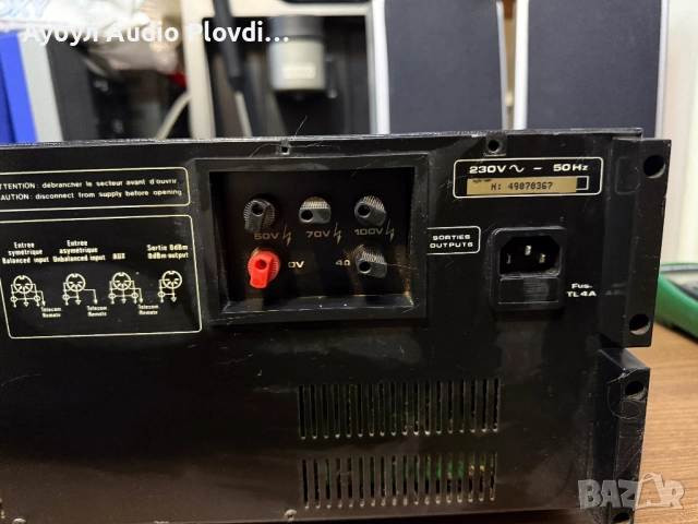 BOUYER AS-1245b POWERAMP-PREAMP !!! Предусилвател, снимка 9 - Ресийвъри, усилватели, смесителни пултове - 52857077
