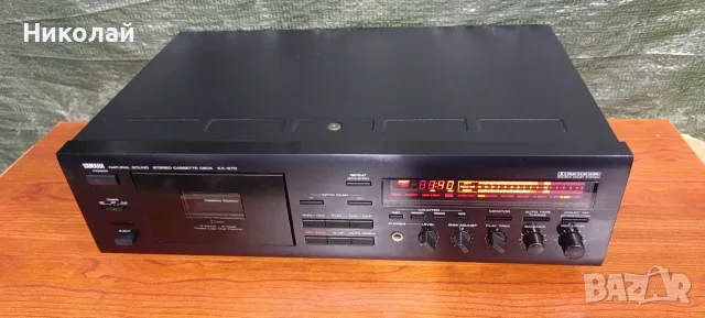 YAMAHA KX-670 – 3-Head Stereo Cassette Deck + ДИСТАНЦИОННО. Цена-239 евро , снимка 4 - Декове - 56152632