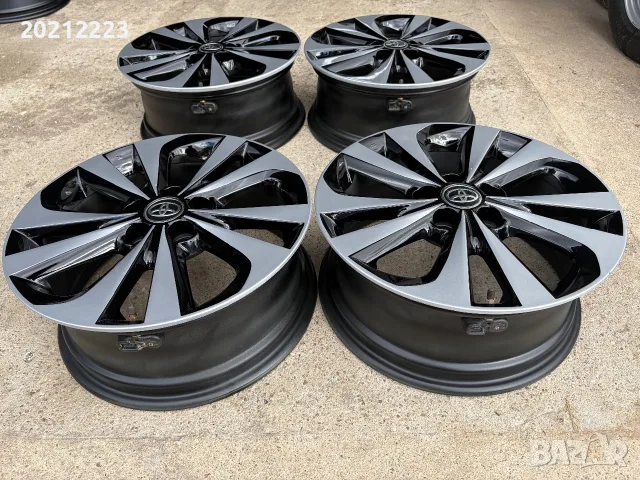 4 броя алуминиеви джанти за Toyota Auris,Corolla,Camry,Prius 17, снимка 12 - Гуми и джанти - 56199850