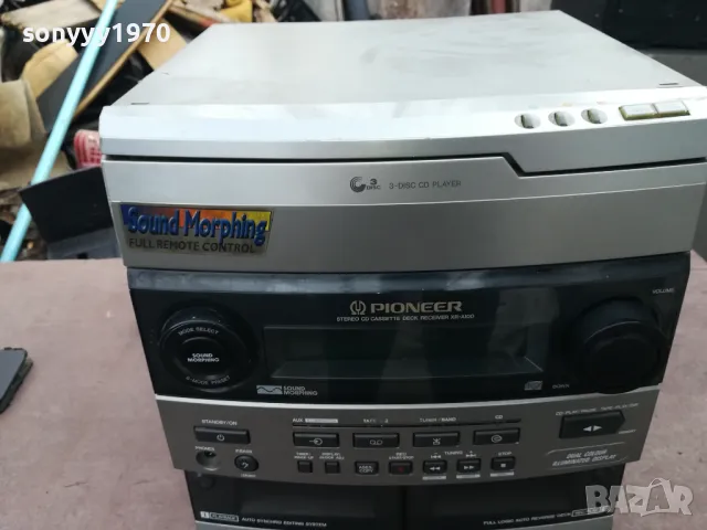 PIONEER XR-A100 CD DECK RECEIVER MADE IN THE UK-ВНОС SWISS 0203251910LNWC, снимка 6 - Аудиосистеми - 49337663