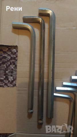 Големи шестограми , снимка 2 - Ключове - 40415938