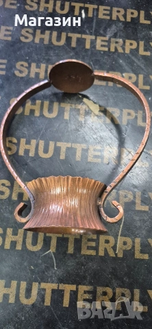 Меден свещник , снимка 7 - Антикварни и старинни предмети - 53004147