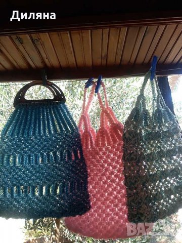 Плетени чанти от сезал