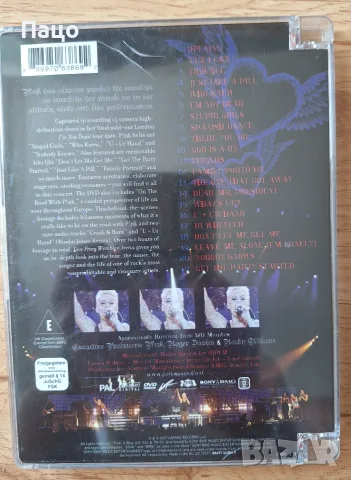 Pink  DVD Live from Wembley Arena, снимка 7 - DVD дискове - 56177692