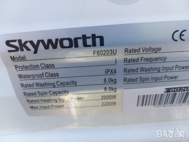 Продавам люк за пералня SKYWORTH F80203U, снимка 3 - Перални - 40364781