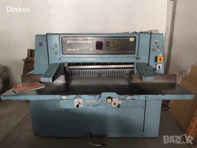 Kниговезки нож / гилотина за хартия Wohlenberg 92 MCS-2