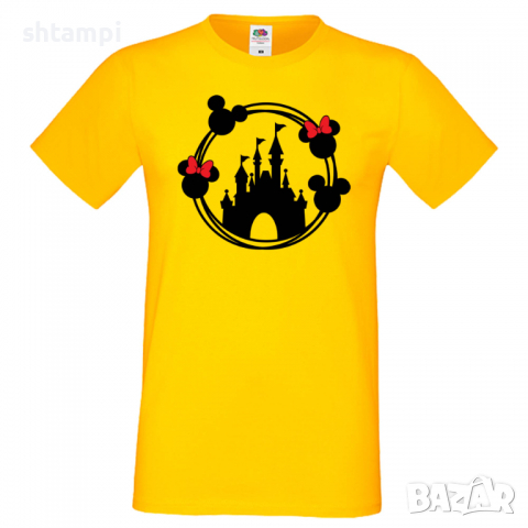 Мъжка тениска Disney Castle 1 Minnie Mouse,Подарък,Изненада,Рожден ден, снимка 10 - Тениски - 36575332
