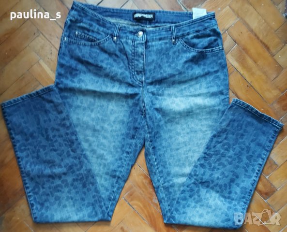 Цветни еластични дънки / голям размер , снимка 3 - Дънки - 36838301