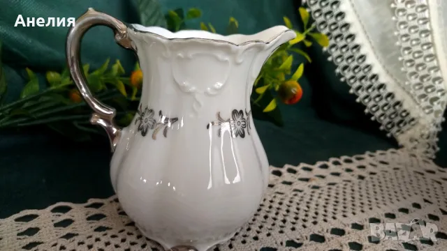 Сребърни кантове .За сребърна сватба , снимка 12 - Чаши - 50400384