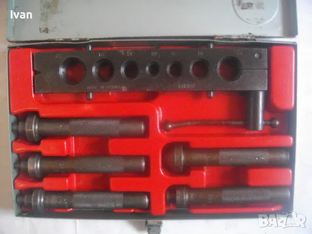 VIRAX ГОЛЯМА КОНУСНА ДЪСКА 10-22мм ЗА УГОЛЕМЯВАНЕ РАЗВАЛЦОВАНЕ БЕРТВАНЕ НА ТРЪБИ Made in FRANCE ПРОФ