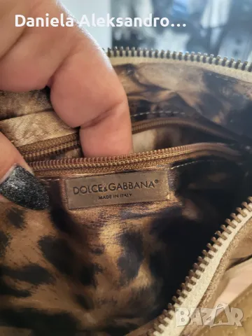 DOLCE&GABBANA оригинална естествена кожа уникат, снимка 7 - Чанти - 47913838