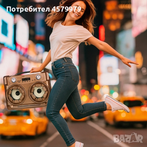 Мобилна тонколона MS-55 – мощен звук навсякъде, без компромиси