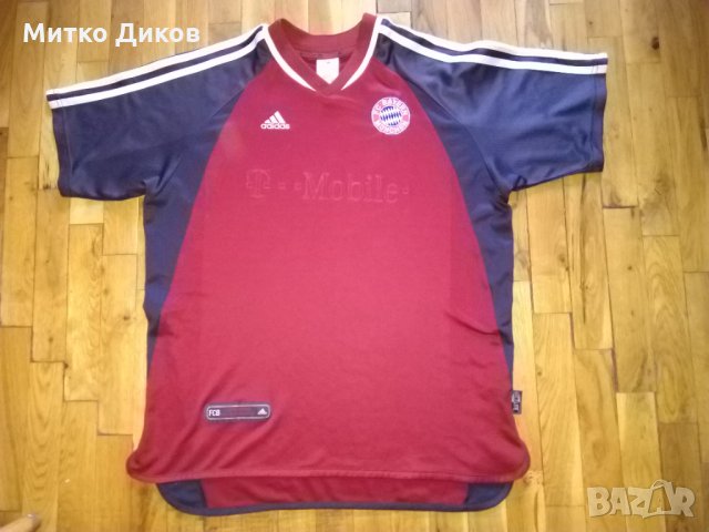 Байерн Мюнхен фланелка на Адидас 2001-02домакини