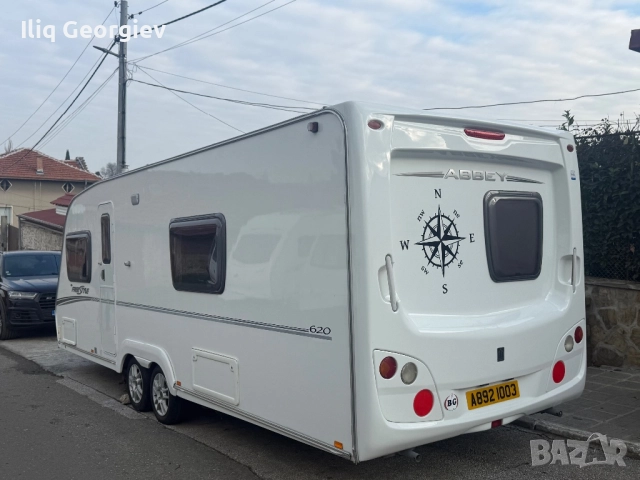 Каравана Abbey Freestyle-Mover/Солар/Форселт/Френска Спалня/TV/Душ кабина/Kато Нова, снимка 3 - Каравани и кемпери - 52889144