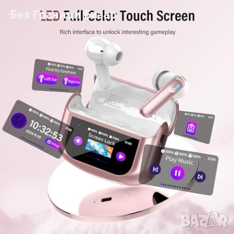 Нови Bluetooth слушалки с шумопотискане, 5 EQ режима, IPX7 водоустойчиви, снимка 7 - Слушалки и портативни колонки - 52135000