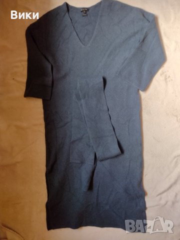 Изчистена зимна дълга рокля Massimo dutti, снимка 1