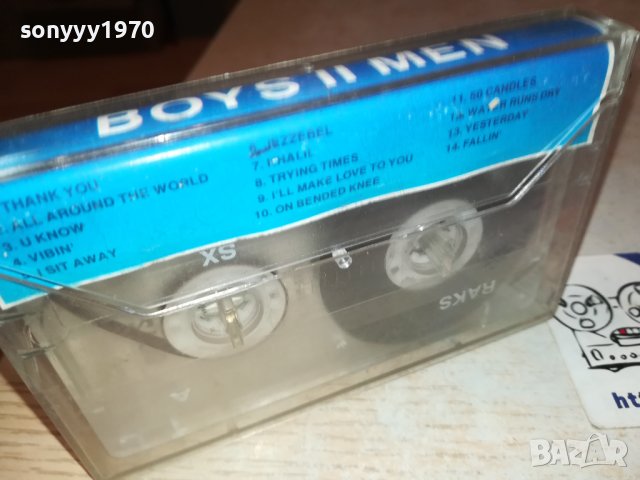 BOYZ II MEN-КАСЕТА 1010231113, снимка 6 - Аудио касети - 42506135