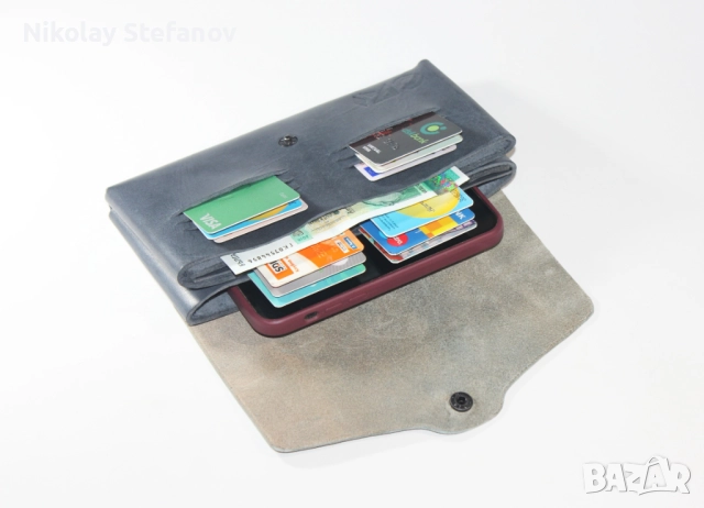 Дизайнерски оригами портфейл, снимка 4 - Портфейли, портмонета - 52957582