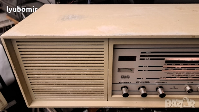 Бял Грундиг., снимка 7 - Ресийвъри, усилватели, смесителни пултове - 51999142