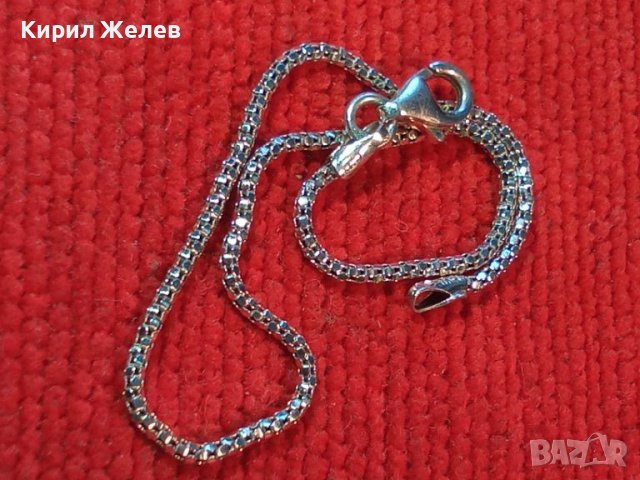 ФИНА СРЕБЪРНА ГРИВНИЧКА СРЕБРО 925 ГРИВНА ВИНТИДЖ АРТ ПЛЕТКА 43832, снимка 2 - Гривни - 45904009