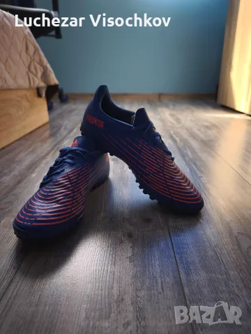 Оригинални стоножки adidas Predator Edge.4 TF, размер 43⅓, снимка 4 - Футбол - 55860613