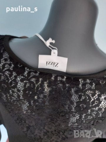 Два броя / Различни модели / Черна рокля за повод с дантела "Zizzy" и "Kaffe" / голям размер , снимка 10 - Рокли - 29432638