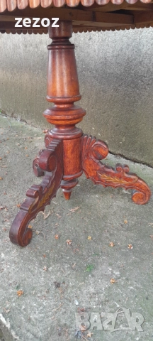 Маса трапезна антикварна-№57, снимка 4 - Маси - 52391508