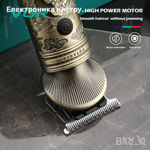 Професионална машинка за подстригване VGR, V-962, снимка 5 - Машинки за подстригване - 44685062