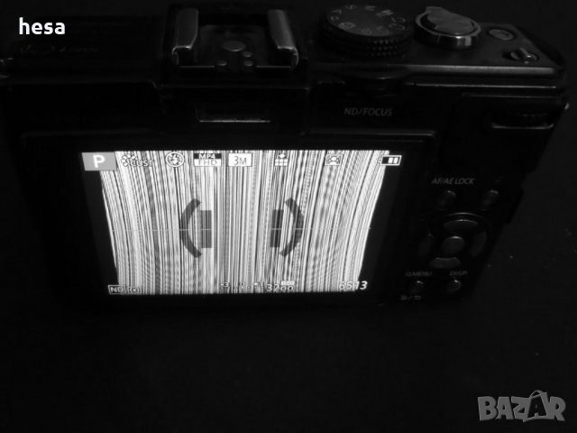 фотопарат Panasonic Lumix LX7 с дефектна оптика, снимка 9 - Фотоапарати - 31634117