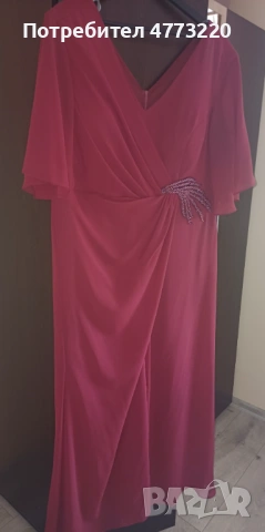 Продавам официална червена рокля, снимка 3 - Рокли - 53928606