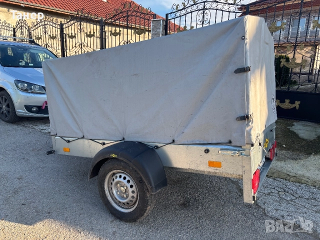 Продавам ремарке до 750 кг – почти ново, внесено от Германия, снимка 5 - Ремаркета - 52647622