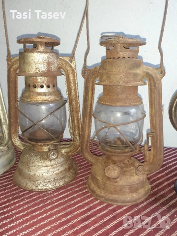 Стари газови фенери и газови лампи, снимка 3 - Антикварни и старинни предмети - 52617587
