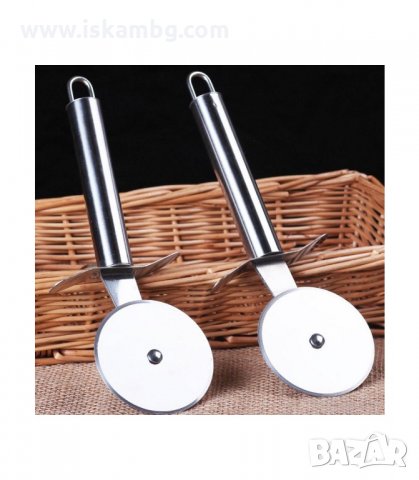 НОЖ ЗА РЯЗАНЕ НА ПИЦА С ДИАМЕТЪР 6,5 СМ. - код 2768, снимка 7 - Прибори за хранене, готвене и сервиране - 33919118