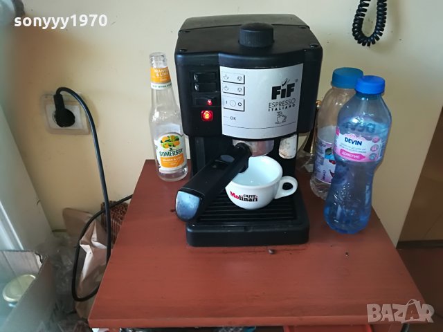 fif espresso italiano-кафемашина-нов внос швеицария, снимка 6 - Кафемашини - 29693407