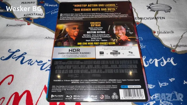 Bad Boys: Ride or Die Steelbook 4K + Blu-Ray, снимка 3 - Blu-Ray филми - 48020216