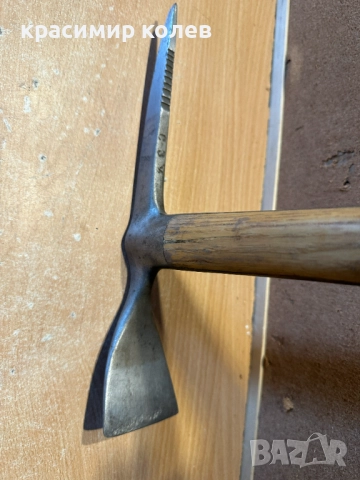 ръчно кован стар пикел, снимка 7 - Антикварни и старинни предмети - 52679280