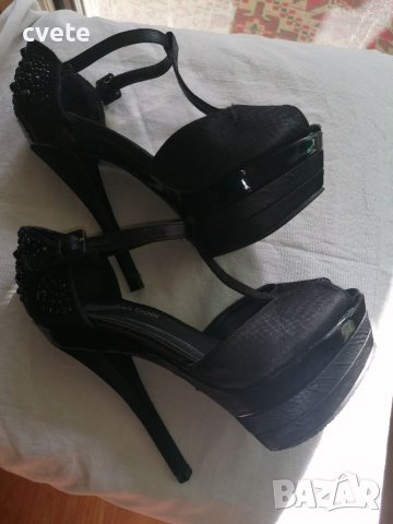 Дамски обувки висок ток Carolina boix night , снимка 4 - Дамски елегантни обувки - 37979779