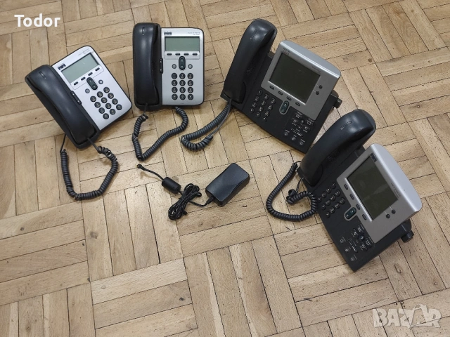 IP телефони Cisco 7940 и 7912 VOIP SIP SSCP