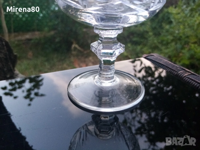 Кристален сервиз за вино - Сливен, снимка 6 - Сервизи - 53343108