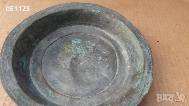 кована бакърена възрожденска купа, сахън , снимка 8 - Антикварни и старинни предмети - 39012734