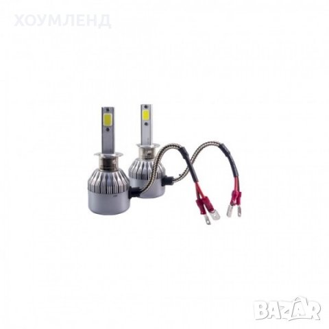 LED диодни крушки за автомобил H1 с японско вентилаторно охлаждане, снимка 2 - Аксесоари и консумативи - 30937907