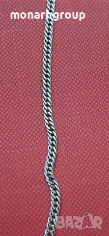 Сребърна верижка, снимка 2 - Колиета, медальони, синджири - 54063669