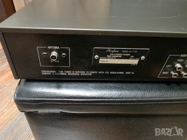 Тунер Accuphase T107 , снимка 7 - Аудиосистеми - 55938264