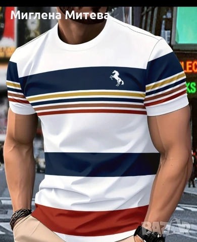 Нова мъжка тениска 