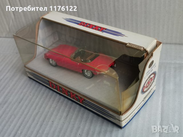 Matchbox MOY Dinky DY-18 '68 Jaguar E Type Mk 1 1/2 Cabrio Ретро Модел Нов В Кутия, снимка 7 - Коли, камиони, мотори, писти - 35274705